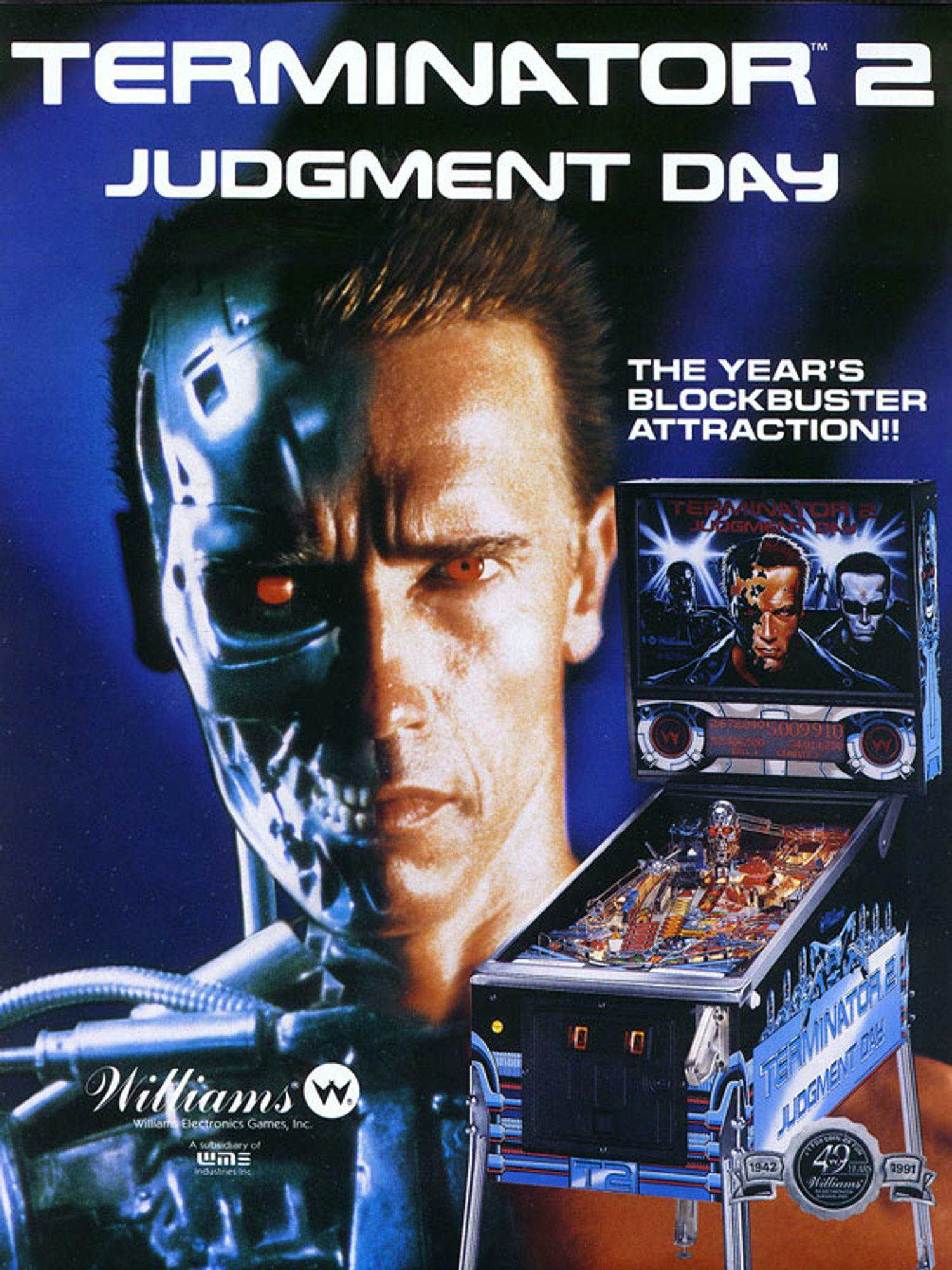 Terminator 2 Flyer Vorderseite 