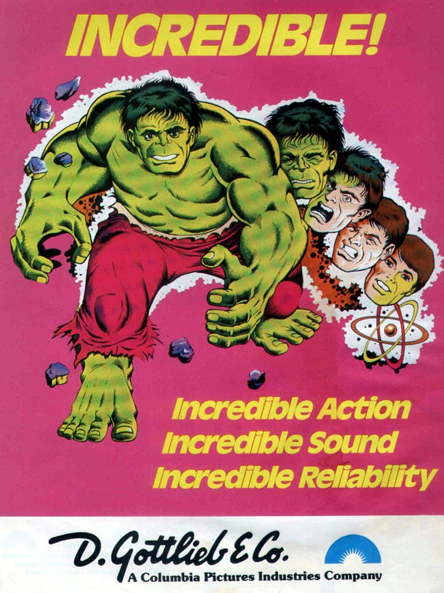The Incredible Hulk Flyer front